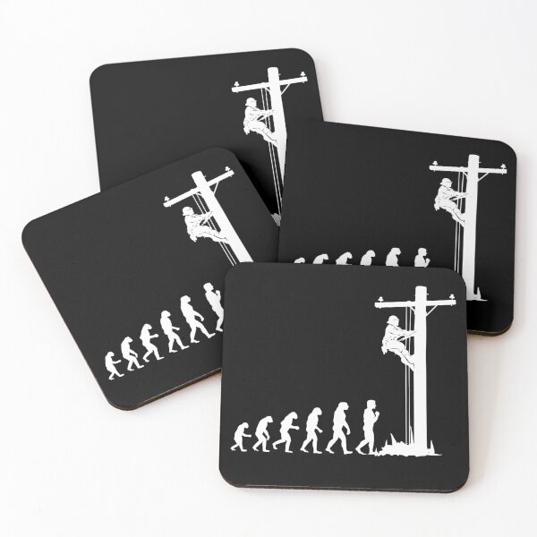 Item preview, Unique Evolution Of Lineman Electrician Gift designed and sold by Sashakis.