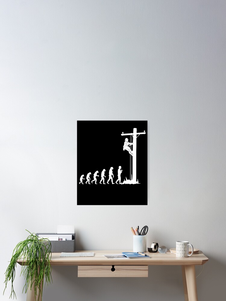 Cool Unique Evolution Of Lineman Electrician Shirt Gift Cool Unique Evolution Of Lineman Electrician Shirt Gift