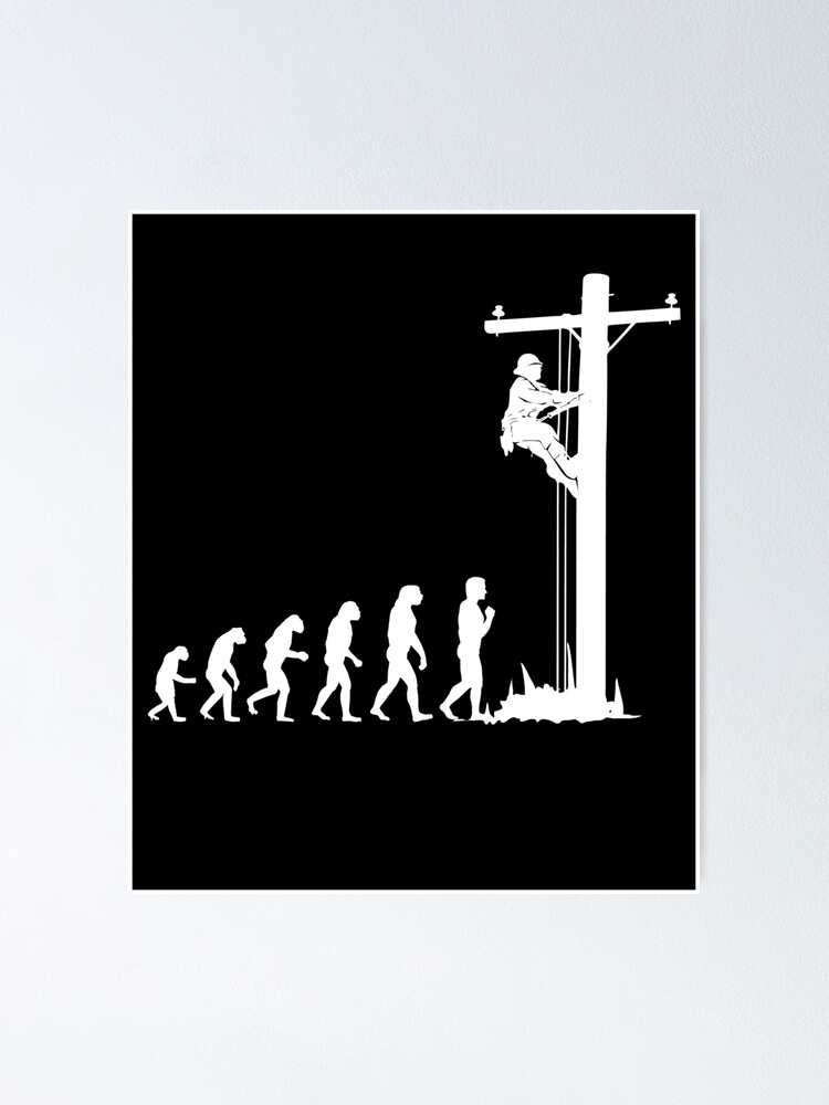 Cool Unique Evolution Of Lineman Electrician Shirt Gift Cool Unique Evolution Of Lineman Electrician Shirt Gift
