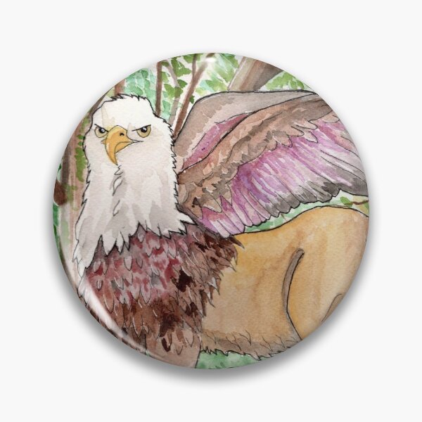 Item preview, Grifo en el bosque designed and sold by Artful Byrd.