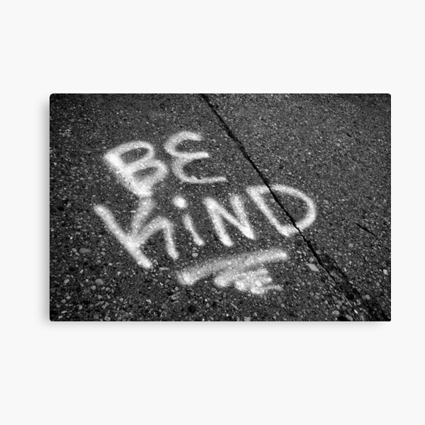 Be Kind Canvas Print