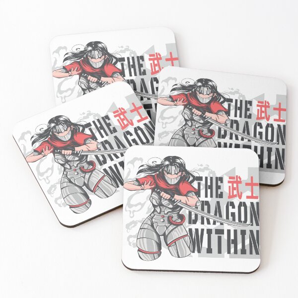 Item preview, The Dragon Within: Cyborg Samurai Girl designed and sold by Hoiho Adventure Shirts.
