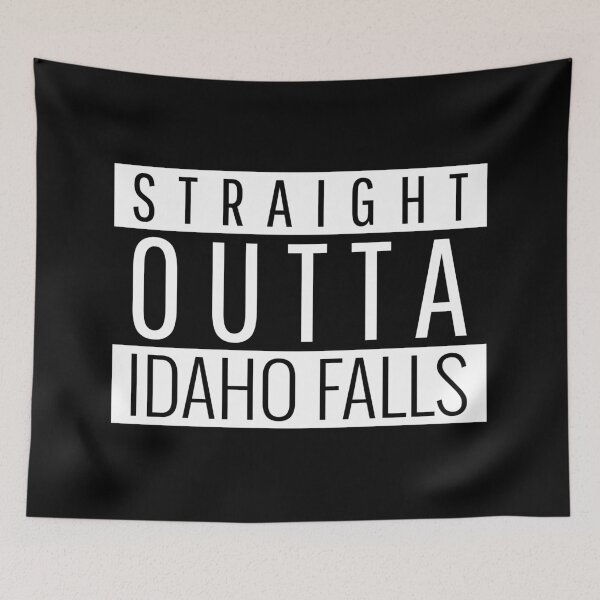 Item preview, Straight Outta Idaho Falls Idaho designed and sold by Teelogic.