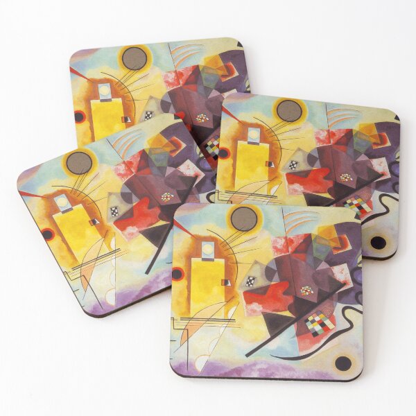 Item preview, Kandinsky Red Yellow Blue (Jaune Rouge Bleu) designed and sold by neteor.