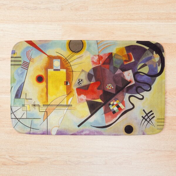 Item preview, Kandinsky Red Yellow Blue (Jaune Rouge Bleu) designed and sold by neteor.