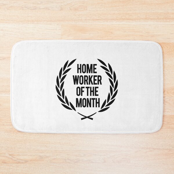 Item preview, Homeworker of the month quarantine employee award designed and sold by LaundryFactory.
