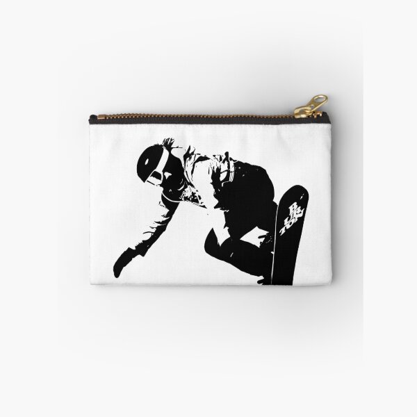 Item preview, Vector art of a snowboarder during air trick designed and sold by graphicassault.