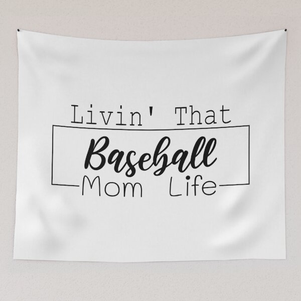 Artikelvorschau, Livin 'That Baseball Mom Leben entworfen und verkauft von MoohAs.