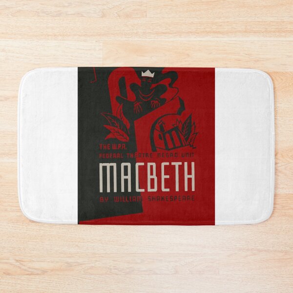 Item preview, Macbeth Vintage Poster designed and sold by philozei.