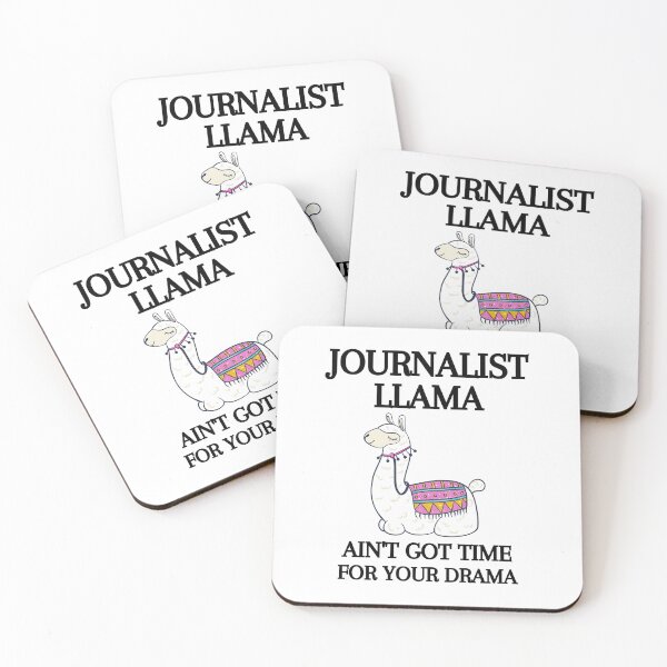 Item preview, Journalist Funny Gift - Journalist Llama Lover designed and sold by Yay Design.