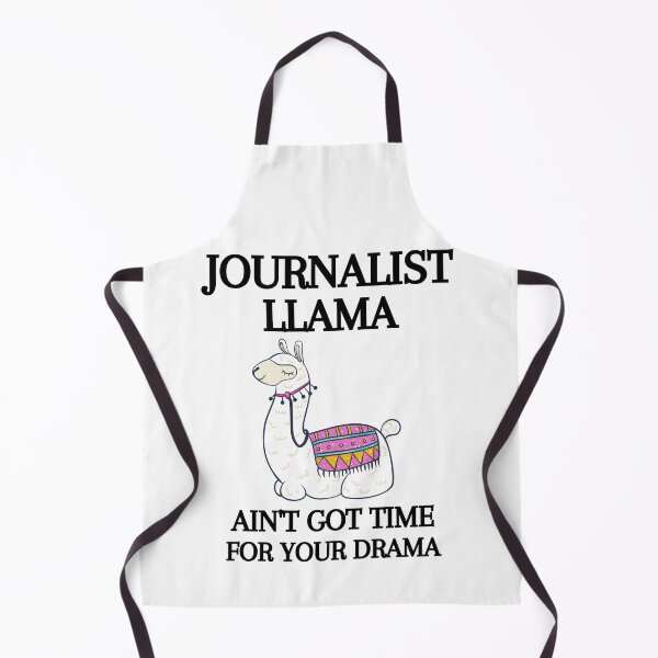 Item preview, Journalist Funny Gift - Journalist Llama Lover designed and sold by Yay Design.
