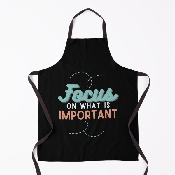 Item preview, Focus on what is important - motivational quote designed and sold by Atleta-Cali.