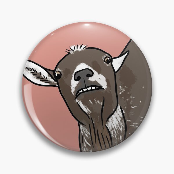 Item preview, Goose the Goat designed and sold by HorseFly Ranch.