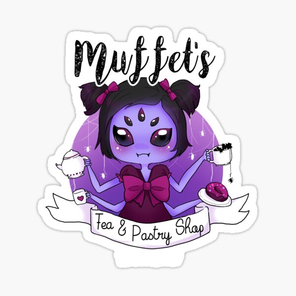 Undertale Muffet Sticker - Sticker Mania