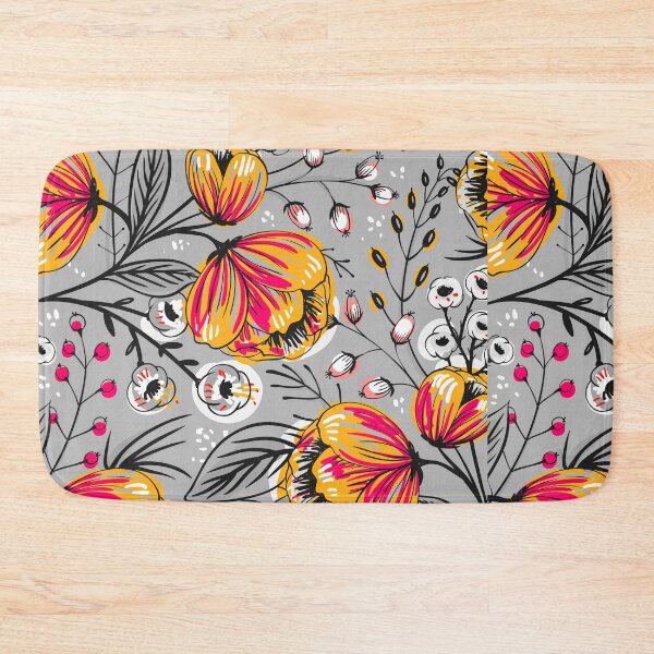 Item preview, Repeated Floral art designed and sold by Merry Jamshaid.