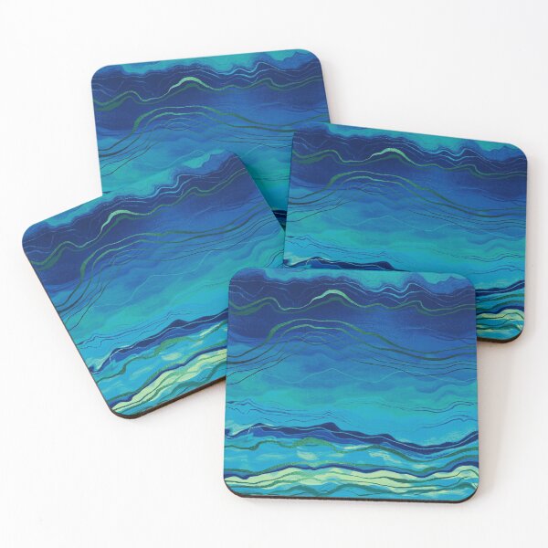 Item preview, Blue Waves designed and sold by Squarebird.