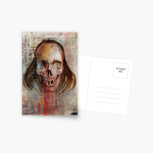 Poor Poet (Oil Painting) Postkarte