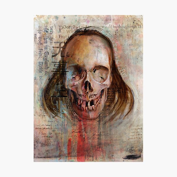 Poor Poet (Oil Painting) Fotodruck