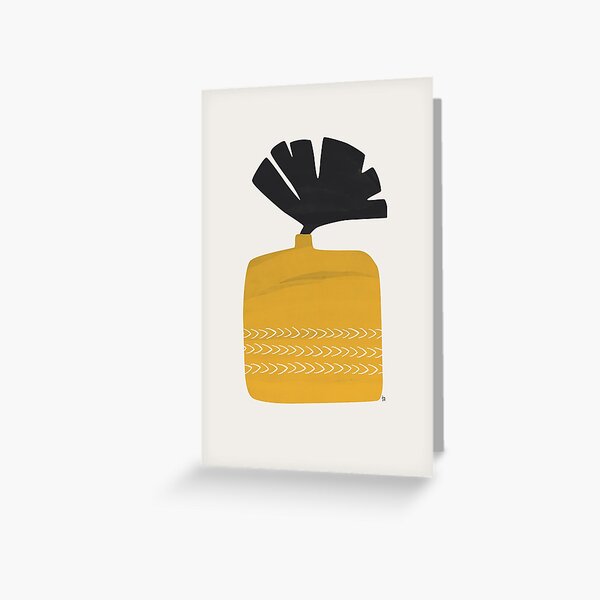 Item preview, Plant in Yellow Ochre Pot designed and sold by tracieandrews.