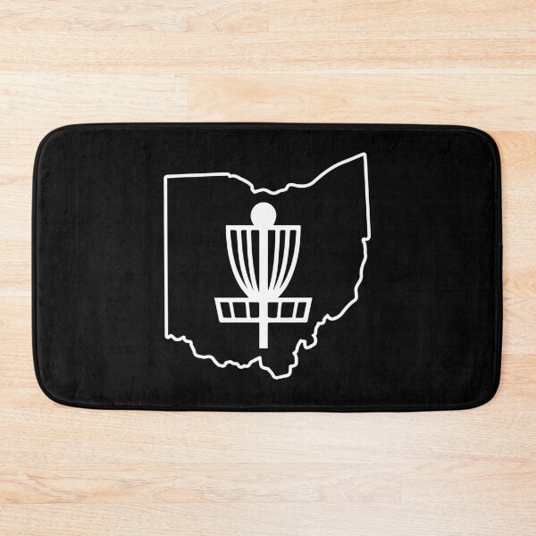 Artikelvorschau, Disc Golf - Ohio Karte entworfen und verkauft von DiscGolfArts.