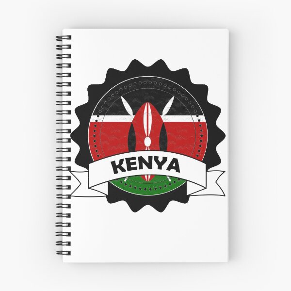 Item preview, Kenya Emblem-Badge-Flag designed and sold by Gina-Driada.