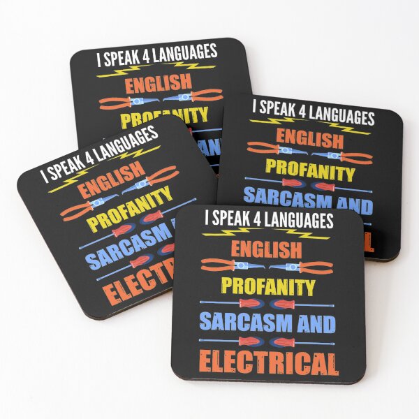Item preview, Funny Electrician Joke Electrical Speak Quote Gift designed and sold by Sashakis.