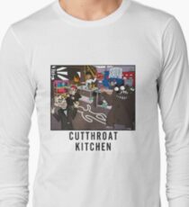 Cutthroat Kitchen Doodle Long Sleeve T-Shirt