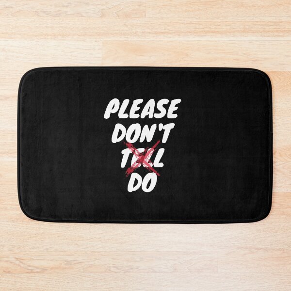 Item preview, Please don't tell do . Red cross designed and sold by Hab2.