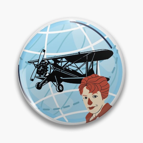 Item preview, Amelia Earhart designed and sold by Furious-HERd.