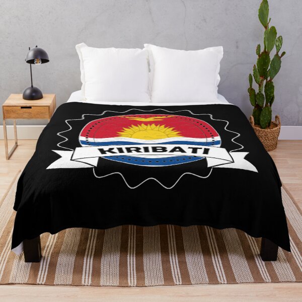Item preview, Kiribati Emblem-Badge-Flag designed and sold by Gina-Driada.