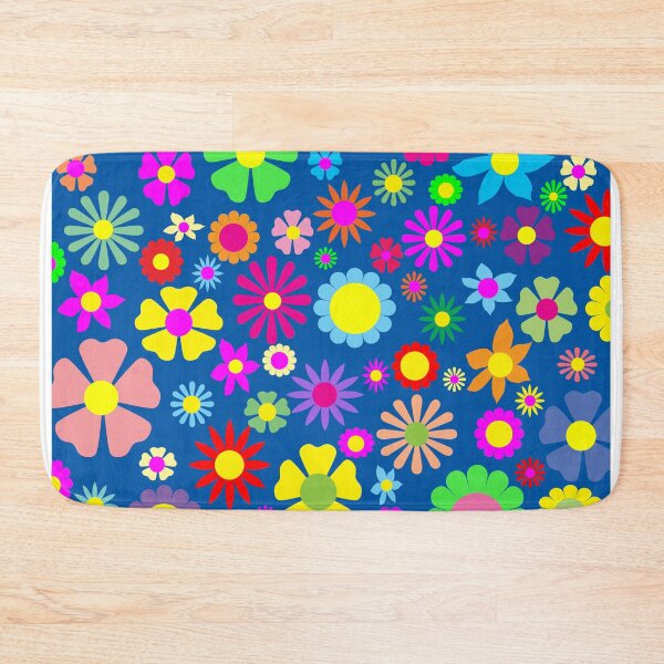 Item preview, Colorful floral pattern designed and sold by perlphoto.