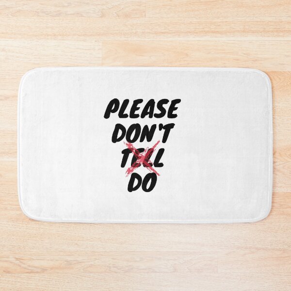 Item preview, Please don't tell do . red cross designed and sold by Hab2.