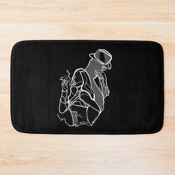 Item preview, Single Line - Noir (White) designed and sold by MaxencePierrard.