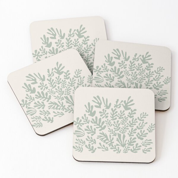 Item preview, Henri Matisse Sheaf, Paper Decoupes Art Light Green, Matisse Cutout's designed and sold by re-make-.