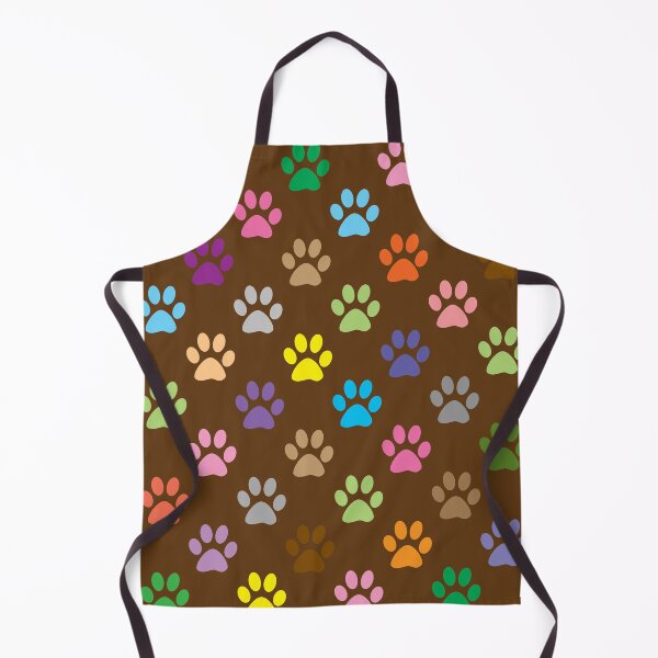 Item preview, Colorful paw prints illustration designed and sold by perlphoto.