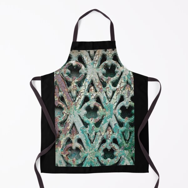 Item preview, Rusty grille with peeling green paint designed and sold by Esther Moliné.
