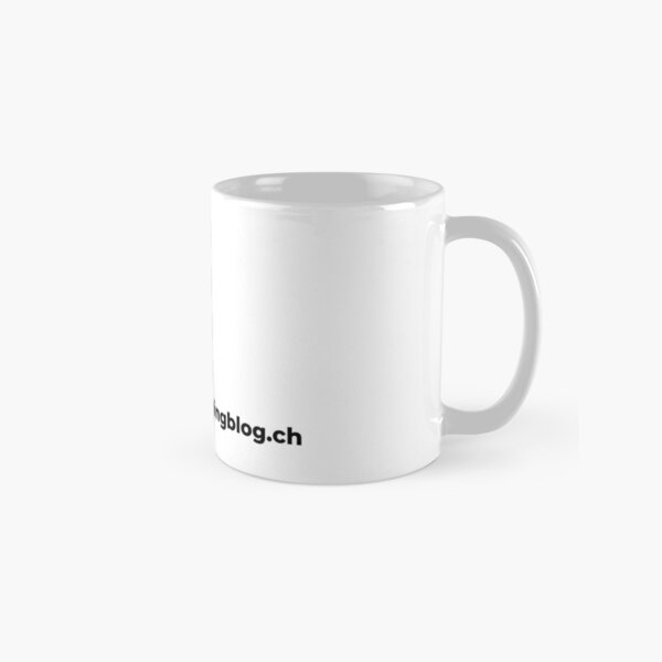 publishingblog.ch schwarz Tasse (Standard)