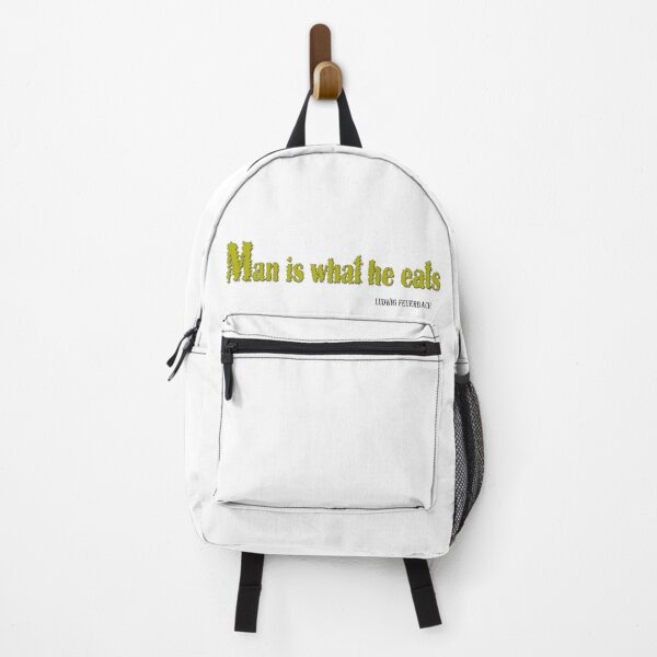 Item preview, Drawn text. Man is what he eats. – Ludwig Feuerbach designed and sold by Murza.