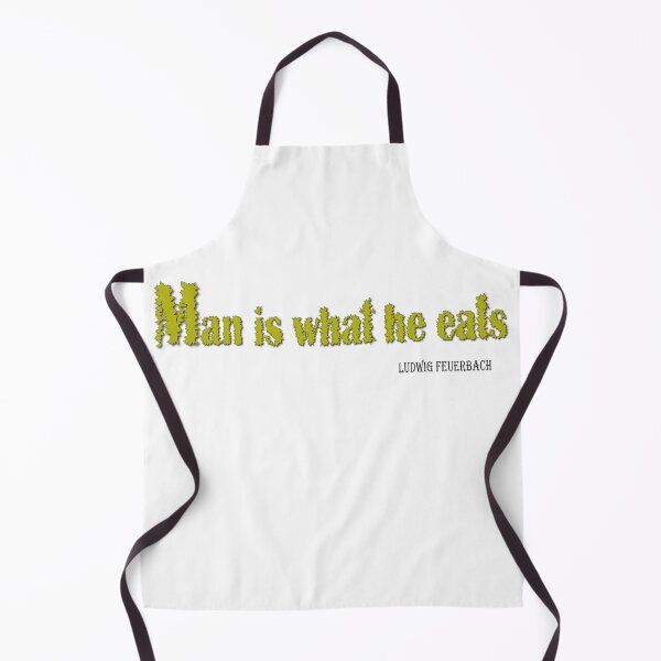 Item preview, Drawn text. Man is what he eats. – Ludwig Feuerbach designed and sold by Murza.