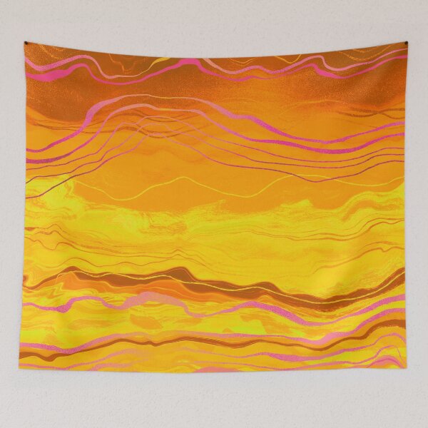 Item preview, Lava Waves designed and sold by Squarebird.