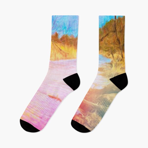 Item preview, Rainbow River's Sunlit Path designed and sold by Pamela Storch.
