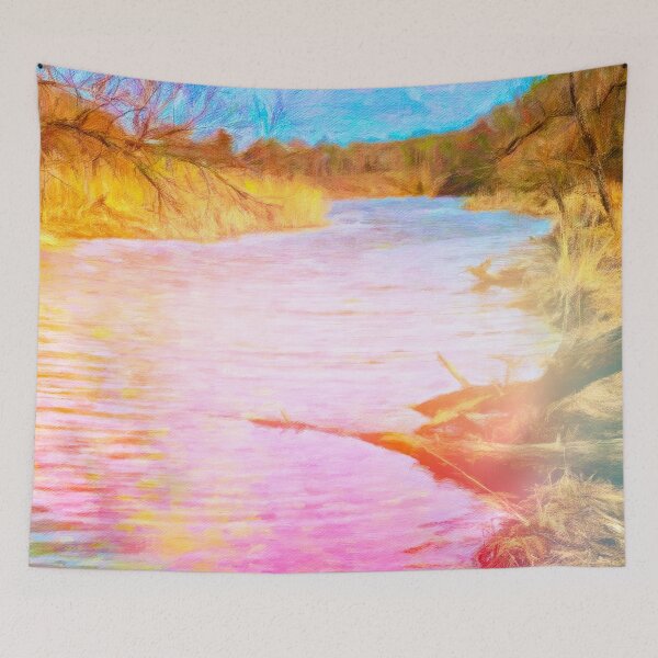 Item preview, Rainbow River's Sunlit Path designed and sold by Pamela Storch.
