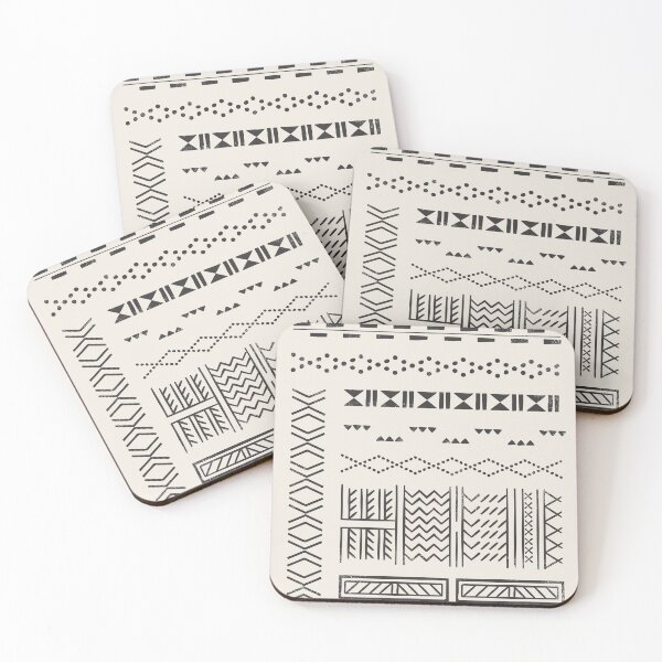 Item preview, Hand-drawn Tribal Tattoos in Black & Natural designed and sold by justmynicheproj.