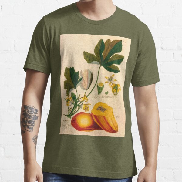 Vintage fruit illustration - Papaya | Essential T-Shirt