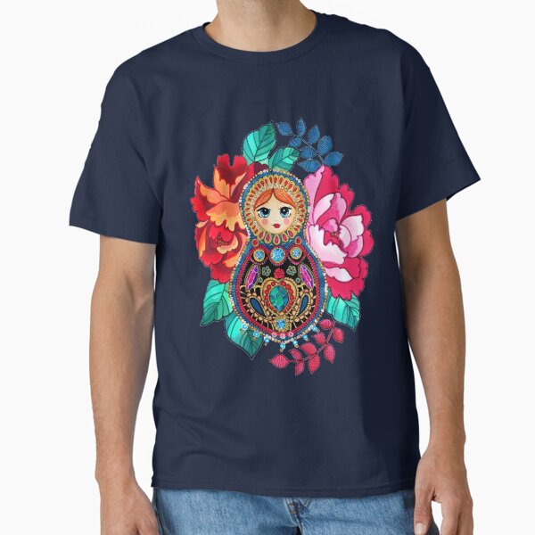 Item preview, Matryoshka jewel, tatoo design designed and sold by Petitelulu.