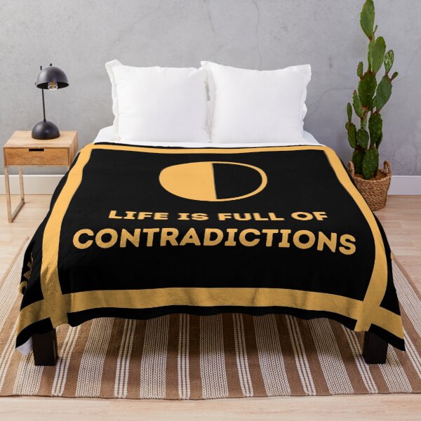 Item preview, Life is full of contradictions  designed and sold by HappinessWorld.