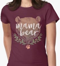 MAMA BEAR Women's Fitted T-Shirt