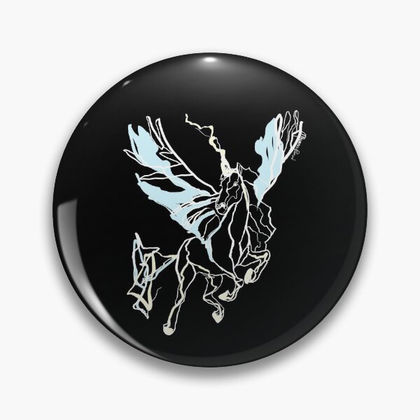 Item preview, Single Line - Pegasus (White) designed and sold by MaxencePierrard.