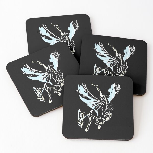 Item preview, Single Line - Pegasus (White) designed and sold by MaxencePierrard.