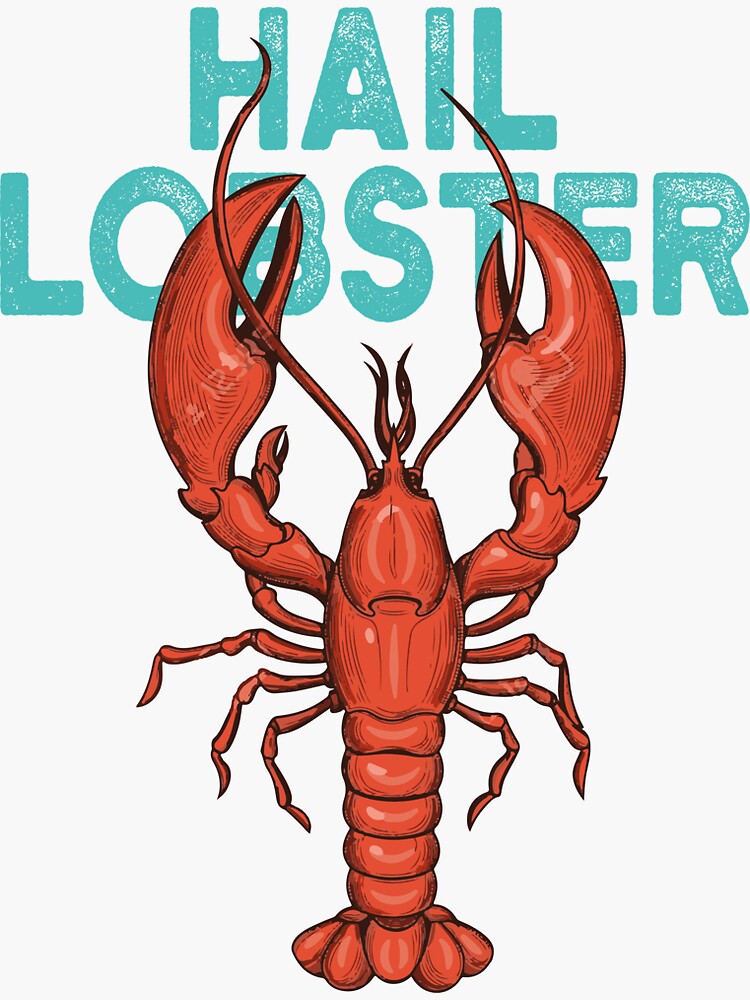 "Jordan Peterson Lobster" Sticker by SmailKhaz Redbubble